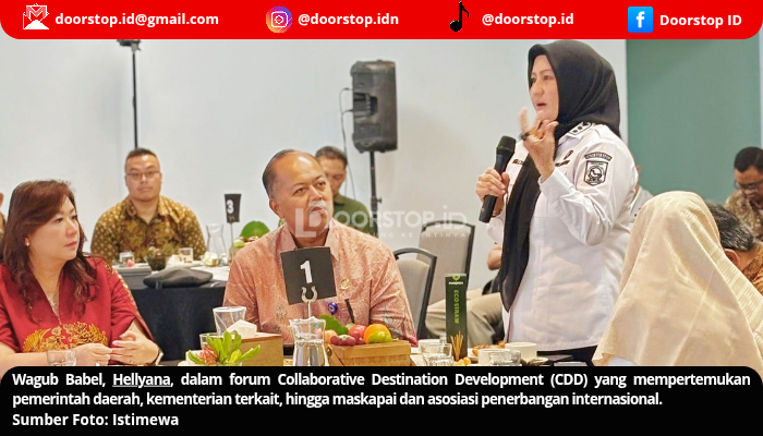 Bandara H.A.S Hanandjoeddin Belitung Resmi Berstatus Internasional, Hellyana: Kita Dukung Kemajuan Potensi Belitung