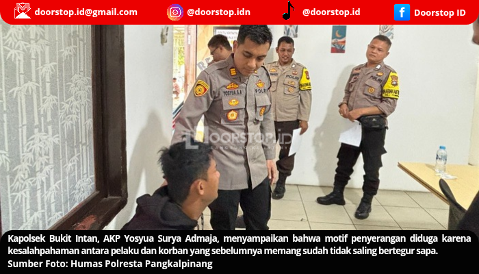 Pelaku Pembacokan di Rumah Makan Pagi Sore Diamankan Polisi, Motif Diduga karena Kesalahpahaman