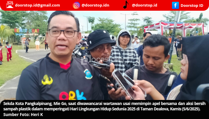 Pemkot Pangkalpinang Gencarkan Gerakan Kurangi Sampah Plastik, Siapkan Perda Larangan Plastik Sekali Pakai