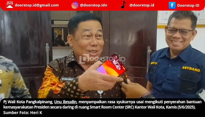 Presiden Serahkan Sapi Kurban ke Pangkalpinang, Unu Ibnudin: Ini Titipan Silaturahmi dari Pemimpin untuk Rakyat