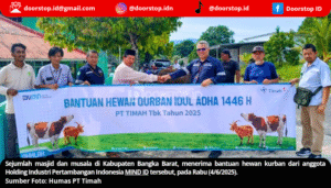 PT Timah Tebar Hewan Kurban di Bangka Barat, Warga: Tidak Pernah Absen