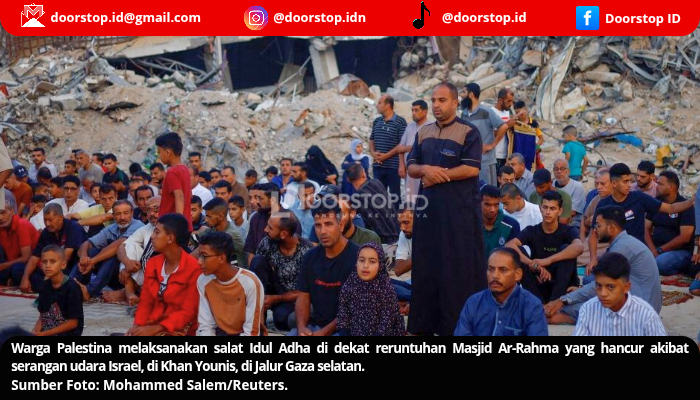 Iduladha di Gaza: Tanpa Daging, Beli Roti Pun Saya Tak Mampu