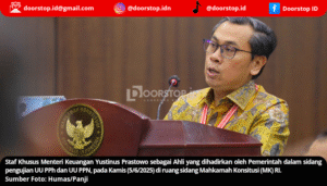 MK Gelar Sidang Uji Materi UU Pajak, Pemerintah Tegaskan Pajak Punya Dasar Konstitusional Kuat