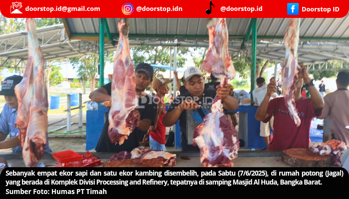 Momen Iduladha, Warga Kesatuan Islam Tionghoa hingga Petugas Kebersihan Terima Daging Kurban