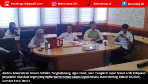 Pemkot Pangkalpinang Tak Anggarkan Perjalanan Dinas Luar Negeri Tahun 2025, Fokus pada Efisiensi Anggaran