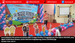 Pelepasan dan Pentas Seni TK Negeri Pembina 3 Pangkalpinang, Agus Fendi: Tugas Masih Panjang