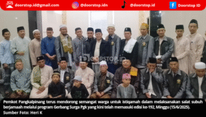 Gerbang Surga Pgk ke-192, Pemkot Pangkalpinang Ajak Warga Istiqamah Berjamaah