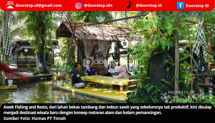 Harmoni Tambang dan Wisata, Awek Fishing and Resto Hadirkan Pemancingan dan Wisata Kuliner Khas Bangka Selatan