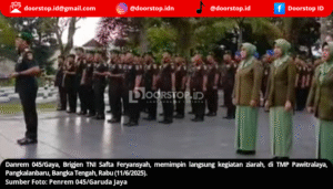 Danrem 045/Gaya: Ziarah Bukan Sekadar Tradisi