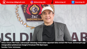 Luruskan Fakta, Ketum PWI Zulmansyah Sekedang Usul Kongres Persatuan Dipercepat