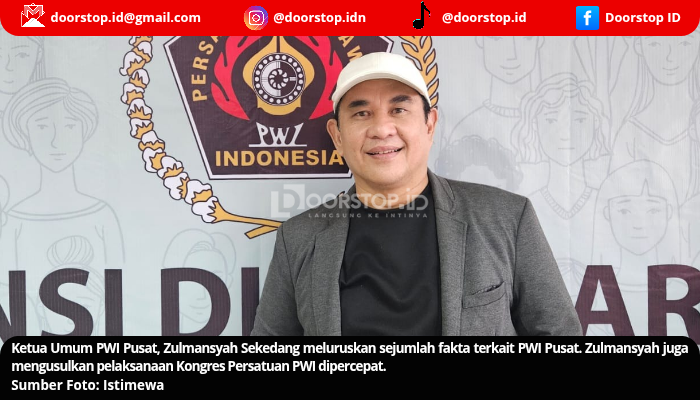 Luruskan Fakta, Ketum PWI Zulmansyah Sekedang Usul Kongres Persatuan Dipercepat