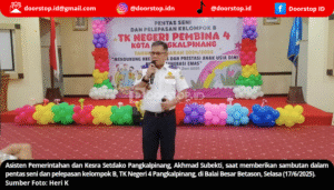 Pelepasan Murid TK Negeri Pembina 4 Pangkalpinang, Subekti: Generasi Emas Butuh Peran Ibu dan Pendidik yang Sabar