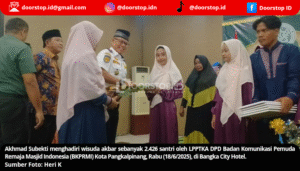 2.426 Santri TK/TPA dan Tahfiz Juz 30 di Pangkalpinang Diwisuda, Subekti: Ini Langkah Menuju Generasi Qur’ani