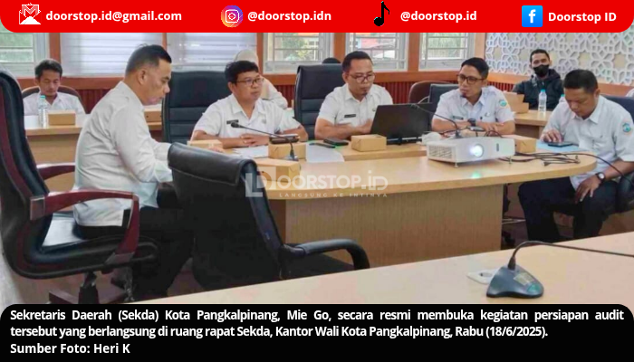 Pemkot Pangkalpinang Siap Jalani Audit SPBE, Mie Go: Indeks Kita Tahun Lalu 3,81, Kategori Sangat Baik