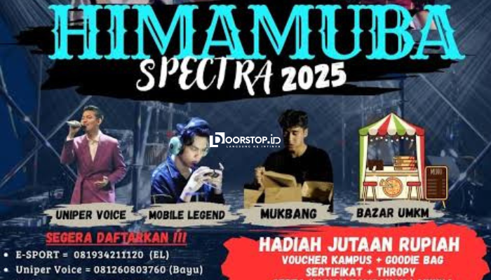 Puluhan Peserta Meriahkan Himamuba Spectra 2025 di Uniper Pangkalpinang