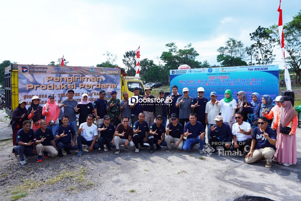 Program HARI-CERDAS, Division Engineering & Operation Excellence PT Timah Gelar Gotong Royong hingga Salurkan Bantuan