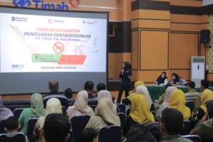 PT Timah dan Puskesmas Kundur Barat Kolaborasi Cegah DBD dengan Seminar Kesehatan