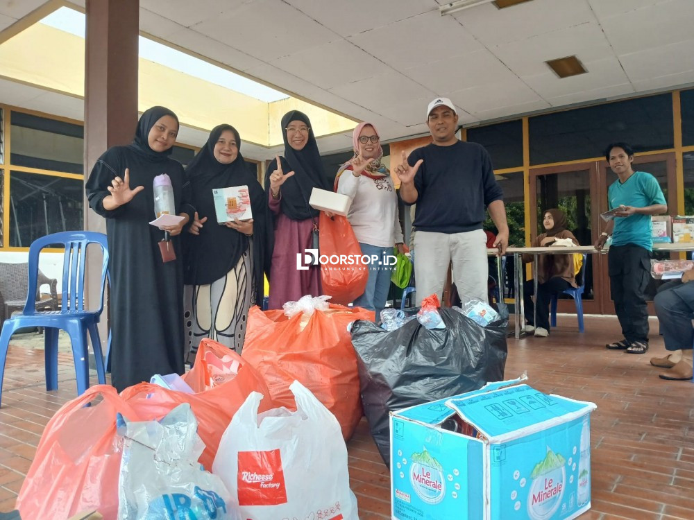 PT Timah dan Bank Sampah Tanjung Elok Bersahabat, Kelola Sampah Jadi Bernilai Ekonomis