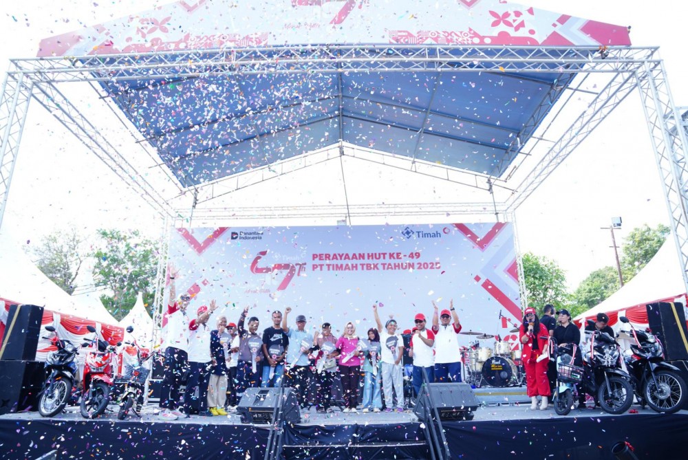 Dapat Hadiah Motor dalam HUT ke-49 PT Timah di Kundur, Siti Hajar: Ini Rezeki Anak Saya