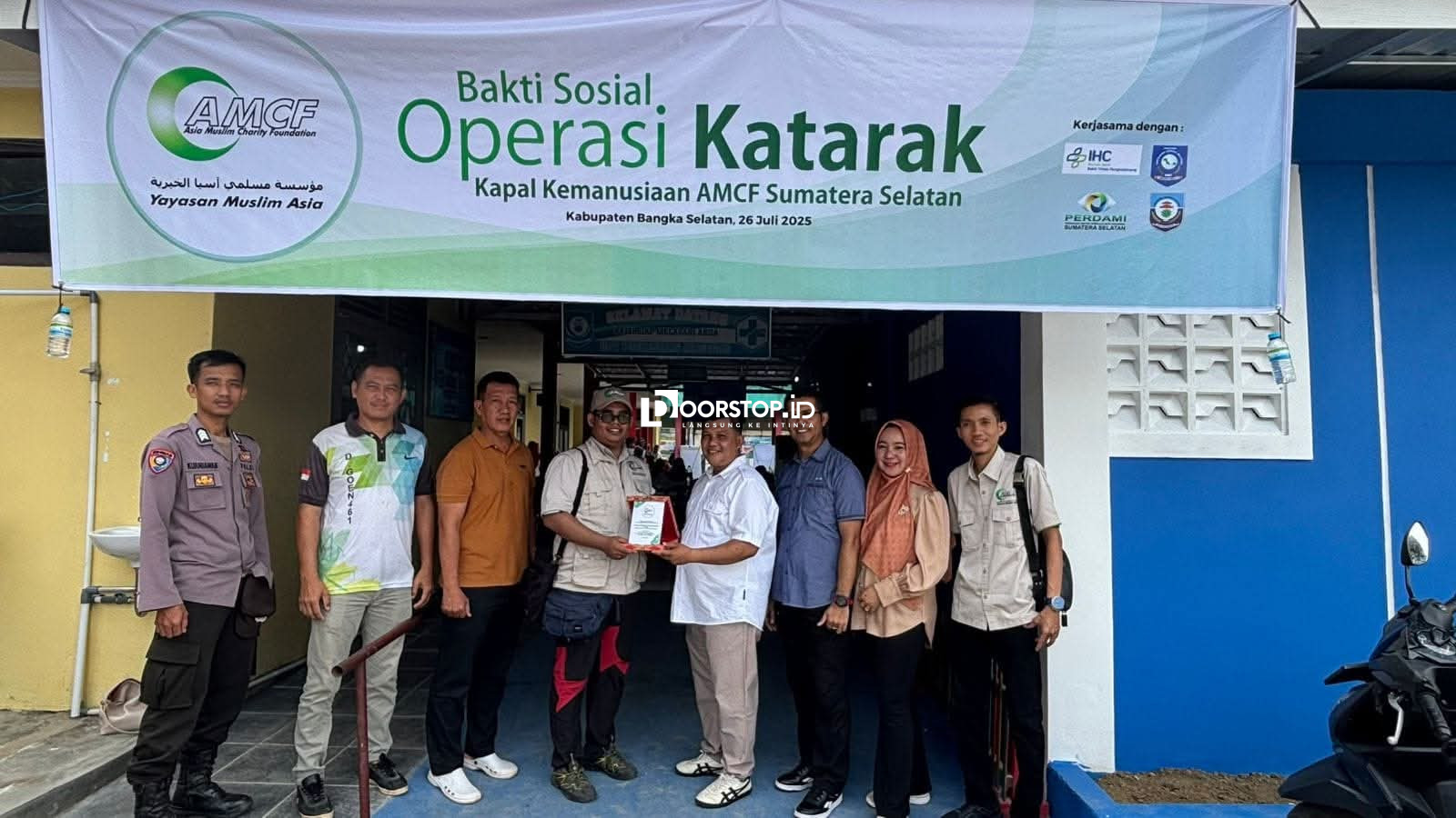 Operasi Katarak Gratis Kembali Digelar, Ratusan Warga Air Gegas Terbantu