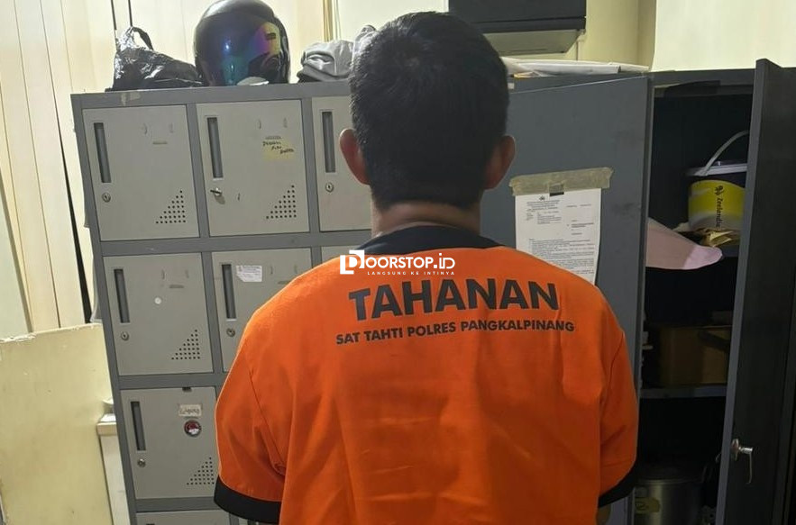 Satresnarkoba Polresta Pangkalpinang Bekuk Karyawan Swasta, Amankan 10,57 Gram Sabu