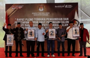 Empat Paslon Lolos, Rato-Ramadian Gugur dalam Pilkada Ulang Bangka