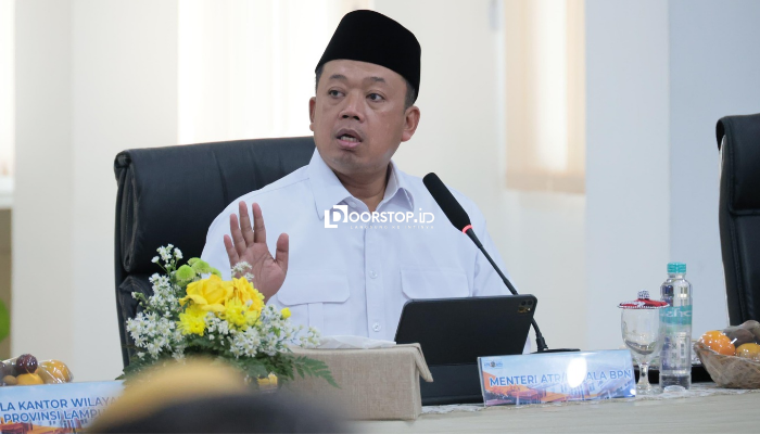 Imbau Percepat Pemetaan dan Pemanfaatan Lahan ke Jajaran Kanwil BPN Provinsi Lampung, Menteri Nusron: Tidak Bisa Pakai Pola Kerja Lama