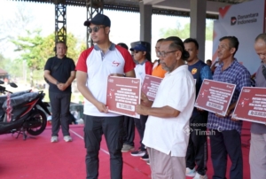 Dukung Sektor Pertanian Belitung Timur, PT Timah Serahkan Bantuan untuk Kelompok Bina Tani
