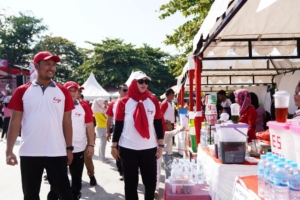 Bazar UMKM Meriahkan Pekan Sehat HUT ke-49 PT Timah di Bangka Selatan