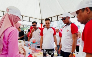 Pekan Sehat HUT ke-49  PT Timah di Bangka Barat, Dongkrak Ekonomi dan Promosi UMKM