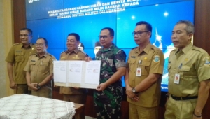 Setelah Puluhan Tahun Pinjam Pakai, Kantor Koramil 0413/Taman Sari Resmi Jadi Aset Milik Sendiri