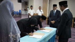 Rektor UBB Pimpin Pelantikan Dosen dengan Tugas Tambahan dan Pejabat Administrator