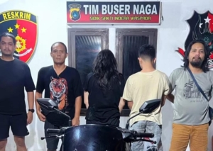 Buser Naga Tangkap Pasangan Muda Penggelapan Motor di Pangkalpinang, Satu Unit Dijual Murah via Facebook