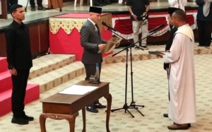 Agung Setiawan Resmi Gantikan Tarmizi Saat di DPRD Babel
