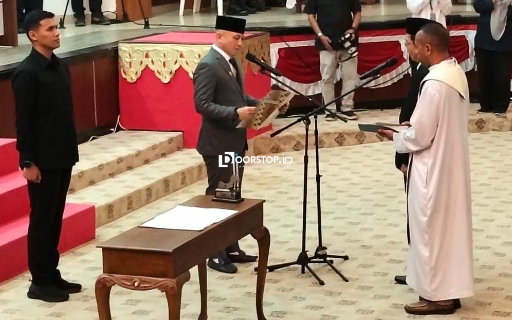 Agung Setiawan Resmi Gantikan Tarmizi Saat di DPRD Babel