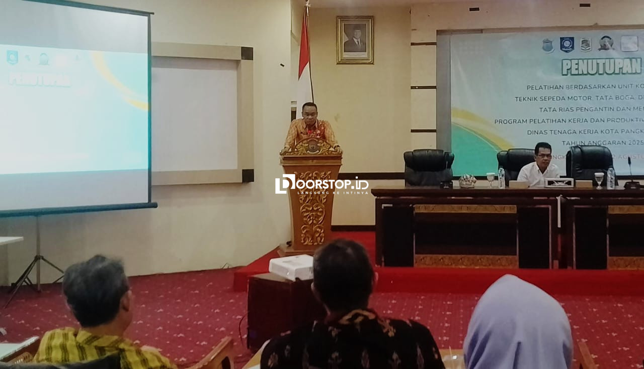 Pemkot Pangkalpinang Tutup Program Pelatihan Kerja Berbasis Kompetensi 2025, Fokus Tekan Angka Pengangguran