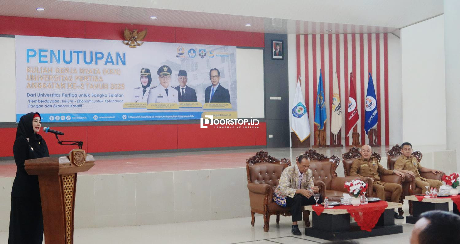 Wakil Bupati Basel Apresiasi KKN Universitas Pertiba 2025, Mahasiswa Dinilai Beri Kontribusi Nyata di Desa