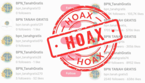 Hoaks “BPN Tanah Gratis” Beredar di TikTok, ATR/BPN Imbau Masyarakat Waspada