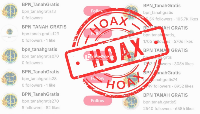 Hoaks “BPN Tanah Gratis” Beredar di TikTok, ATR/BPN Imbau Masyarakat Waspada