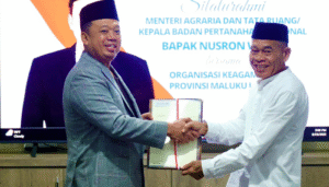 Menteri Nusron Dorong Percepatan Sertifikasi Tanah untuk Cegah Terjadinya Konflik Atas Tanah Keagamaan di Maluku Utara