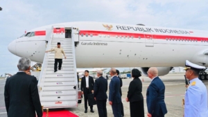 Prabowo Subianto Tiba di Osaka, Tunjukkan Komitmen Indonesia di Expo 2025