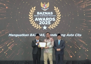Kelola Zakat Karyawan Secara Optimal, PT Timah Sabet BAZNAS Awards 2025
