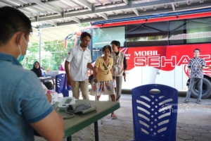 Mobil Sehat PT Timah Jelajahi Dusun hingga Kota, Bantu Warga Tetap Sehat