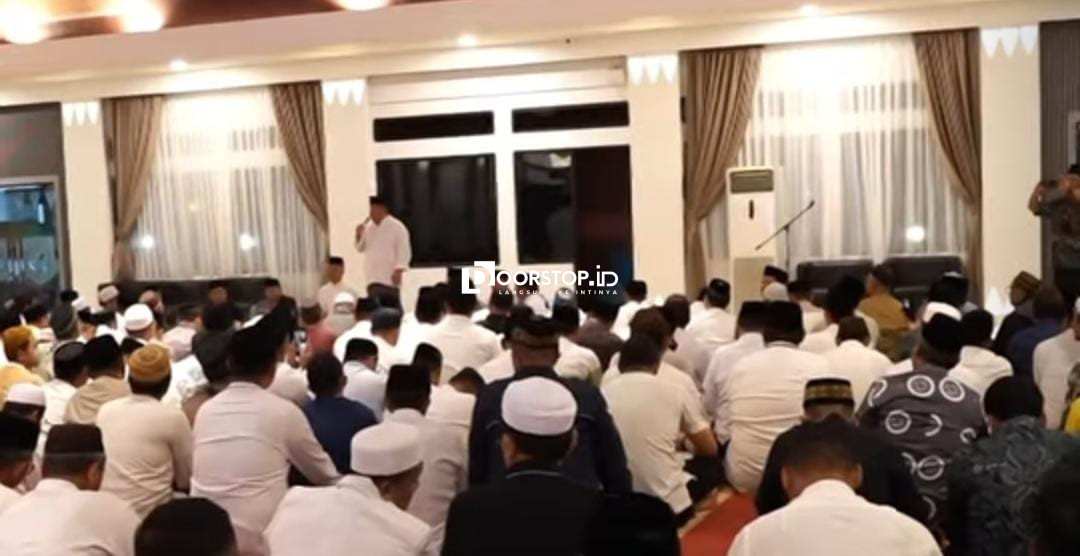 Doa Bersama di Rumah Dinas Gubernur, Eddy Iskandar Harap Bangka Belitung Tetap Aman dan Damai