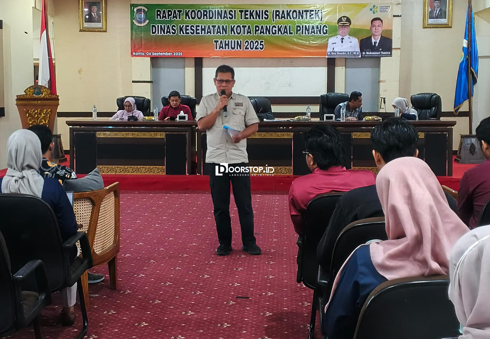 Pemerintah Pangkalpinang Dorong Enam Pilar Transformasi Kesehatan Lewat Rakontek 2025
