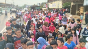 RT 03 Bukit Sari Gelar Jalan Santai dan Lomba Meriahkan HUT RI ke-80