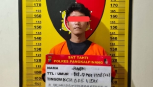 Kesal dengan Mantan Istri, Pria di Pangkalpinang Aniaya Ibu dan Dua Anak Pakai Pisau