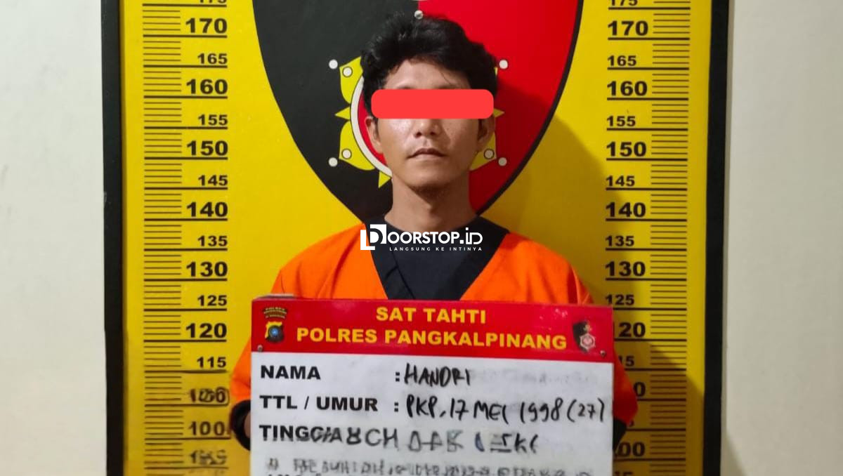 Kesal dengan Mantan Istri, Pria di Pangkalpinang Aniaya Ibu dan Dua Anak Pakai Pisau