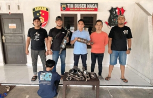Satreskrim Polresta Pangkalpinang Tangkap Spesialis Pencuri Katalis Knalpot di 12 TKP