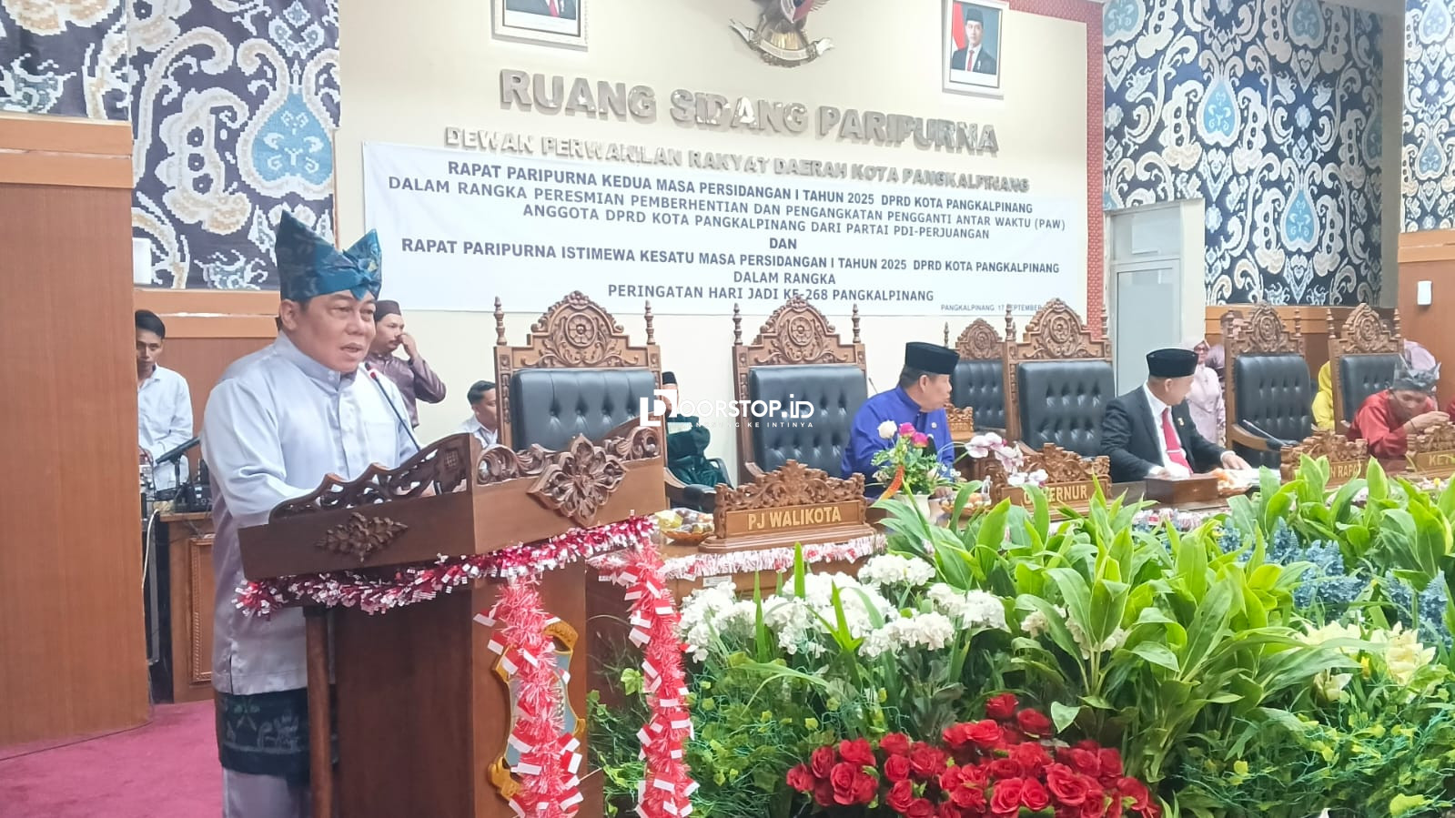 Hari Jadi ke-268, Pj Wali Kota Unu Ibnudin Tegaskan Pangkalpinang Terus Menang